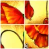 Bilder auf glas - Blume linien markierungen - 30x30cm - Produktbild-Vorschau 8