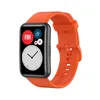 Huawei Watch Fit Silicone remienok, Orange Náhľad obrázku produktu 2