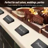 10 pezzi mini lavagna set display nero lavagna buffet segno Anteprima dell’immagine prodotto 12