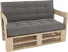 Lermowood Palettenmöbel Mpe Sofa 100 x 80 cm Natur | Produktbild-Vorschau 1