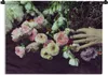 MuchoWow® Wandteppich Wandbehang Pastellfarbene Blumen auf Produktbild-Vorschau 1