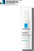 A white bottle of La Roche-Posay Toleriane Rosaliac AR Visible Redness Reducing Moisturizer is shown against a white background. Text overlays indicate it is a dermatologist-recommended brand. Podgląd zdjęcia produktu