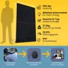SUNPRO 500W Glas-Glas Solarmodul bifazial transparent mit Produktbild-Vorschau 4