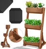 KESSER® Hochbeet mit 3 Etagen Premium Blumenkasten Produktbild-Vorschau 1