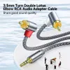 Cavo jack AUX con spina da 3,5 mm Cavo RCA Cavo audio Anteprima dell’immagine prodotto 7