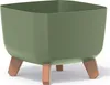 nabbi Kunststoff-Pflanzgefäß auf Beinen DGQL240 24 cm - Produktbild-Vorschau 1