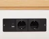 okwish Kuchyňský ostrůvek s LED osvětlením a zásuvkami, Náhled obrázku produktu 4