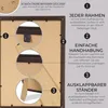 RAWWEST.BIS Holz Bilderrahmen 70x90 cm Plexiglas Poster Produktbild-Vorschau 3