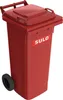 Müllgroßbehälter 80l rot a.Niederdruck-PE Rad-D.200mm Produktbild-Vorschau 3