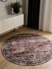 benuta tapis vintage lavable George Multicolore ø 160 cm Voir les images du produit 2