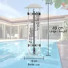 49cm Außenthermometer mit Alurahmen und Gartenthermometer Produktbild-Vorschau 4