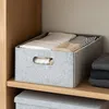 NHG Aufbewahrungsbox VEGA FELT STORAGE Filz M hellgrau Produktbild-Vorschau 3