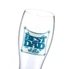 Vatertag Best Dad Bierglas Weizen Weißbier 750ml Geburt JGA Produktbild-Vorschau 5