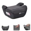 A dark gray child booster seat is shown from multiple angles against a white background. Podgląd zdjęcia produktu