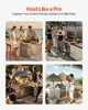 VEVOR 3 cassetti BBQ cassetti 36X51cm cassetto barbecue gas Anteprima dell’immagine prodotto 7