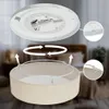Briloner Plafoniera LED con paralume in tessuto Ø38x10,5 cm Anteprima dell’immagine prodotto 8