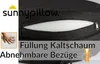 sunnypillow 2er Set Stuhlkissen Outdoor, wasserdicht Produktbild-Vorschau 5