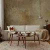 Vliesová fototapeta - Zlaté listy času 400x280 cm vzor Náhľad obrázku produktu 1