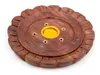 Räucherkegelhalter aus Sheesham-Holz (Rund) Produktbild-Vorschau 3