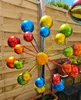 Buntes Windrad für den Garten aus Metall Produktbild-Vorschau 2