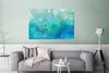 MuchoWow® Poster Aquarell - Blau - Grün - Farbton 120x80 cm Produktbild-Vorschau 5