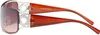 Gil Damen Monoscheiben Sonnenbrille Dunkel Braun Produktbild-Vorschau 5