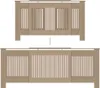 vidaXL Rivestimento per radiatori in MDF 205 cm Anteprima dell’immagine prodotto 9