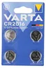 VARTA 06016 101 404, pila de botón de litio CR2016, paquete Vista previa de la imagen del producto 5