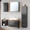 Waschbecken Unterschrank 60 cm TAREE-03 in matt grau Produktbild-Vorschau 4