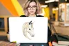 MuchoWow® Laptop Aufkleber Sticker Cover Pferd - Aquarell - Produktbild-Vorschau 5