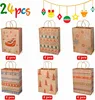 Geschenktüten für Weihnachten - 24 Papiertüten mit Henkel Produktbild-Vorschau 4