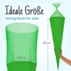 itenga Bastelschultüte mit Verschluss GRÜN 6eckig 85cm Produktbild-Vorschau 5