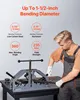 A man is using a pipe bending machine, with feature callouts around the image. Anteprima dell’immagine prodotto