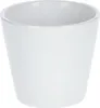 KOTARBAU® Keramik Blumentopf Übertopf ⌀ 9cm  Klassisch Weiß Produktbild-Vorschau 1