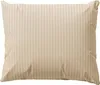 Satin Bettwäsche 160x200 Glatt mit Premium Streifen Beige Produktbild-Vorschau 15