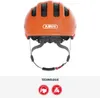 Casque Enfant Abus 67276 - SMILEY 3.0 SHINY ORANGE M Voir les images du produit 10