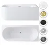 Corciano Freistehende Vorwandbadewanne Pula Rechts 160x75 Produktbild-Vorschau 2