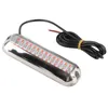 A waterproof marine boat light with red LEDs, shown on a white background. Voir les images du produit