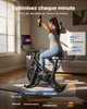 Vélo Magnétique MERACH, Roue d’Inertie 6kg, 8 Niveaux, Voir les images du produit 7