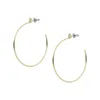 Fossil JF04111710 Damen Creolen Edelstahl Gold weiß Produktbild-Vorschau 4