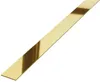 A single, reflective gold metal strip is shown diagonally against a white background. Podgląd zdjęcia produktu