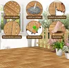 Izrielar 10 m² Piastrelle per terrazza in legno di acacia Anteprima dell’immagine prodotto 4