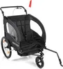 Kinderanhänger Meteor BX-50 mit Federung Jogger 2 in 1 Produktbild-Vorschau 3