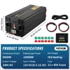 VEVOR Wechselrichter mit reiner Sinuswelle, 5000 Watt, Produktbild-Vorschau 7