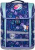 A close-up front view of a children's backpack with a floral pattern and Disney Frozen characters. Anteprima dell’immagine prodotto