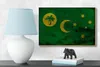 Holzschild Flagge Kokosinseln 18x12cm Cocos Islands Rost Produktbild-Vorschau 5