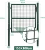 Clanmacy Gartentor Zauntür Gartenzaun Gartentore Produktbild-Vorschau 2