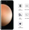 A product image showing a smartphone screen protector with feature icons and descriptions. Produktbild-Vorschau