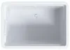 vidaXL Vasca da bagno bianca 59x41x75 cm in resina Anteprima dell’immagine prodotto 7