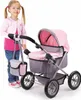 Puppenwagen Trendy grau/rosa Produktbild-Vorschau 3